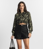 Camisa de Viscose Manga Longa Endless