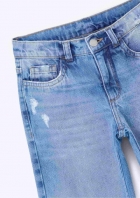 Calça Infantil Menina Skater Fit Jeans