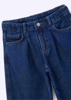 Calça Infantil Menina Wide Leg Com Bolsos