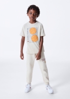 CAMISETA INFANTIL MENINO MANGA CURTA COM ESTAMPA