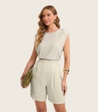 Blusa Feminina em Visco Creponada Rovitex