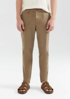 Calça Maculino Em Sarja