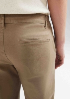 Calça Maculino Em Sarja