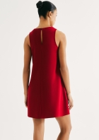 Vestido Curto Em Viscose