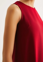 Vestido Curto Em Viscose
