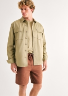 Bermuda Masculina Regular Texturizada