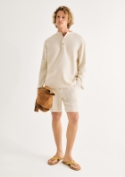 Bermuda Masculina Texturizada