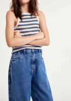 Calça Jeans Skater Fit Infantil Menina