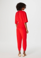 Calça Feminina Carrot Cintura Alta Em Viscose