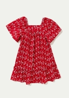 Vestido Infantil Evas&ecirc; Bordado