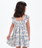 Vestido Cotton Leve Feminino Trick Nick Azul