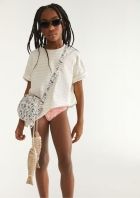 Bolsa Tiracolo Infantil Menina Estampada