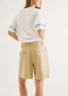 Bermuda Feminina Evas&ecirc; Em Alfaiataria