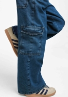 Cal&ccedil;a Jeans Wide Leg Infantil Menina