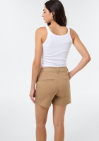 Shorts Feminino Em Sarja