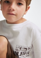 Conjunto Infantil Menino Oversized Estampado