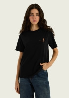 Blusa Feminina Manga Curta Estampada