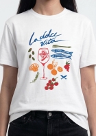 Blusa Feminina Manga Curta Estampada