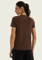 Camiseta Esportiva Feminina Com Estampa