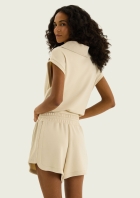 Shorts Feminino Reto Com Amarração