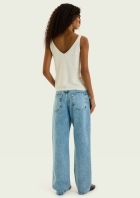 Calça Jeans Feminina Reta Cintura Baixa
