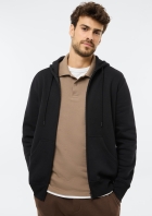 Jaqueta B&aacute;sica Masculina Regular Em Moletom Peluciado