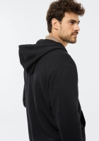 Jaqueta B&aacute;sica Masculina Regular Em Moletom Peluciado