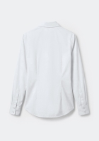 Camisa Feminina Manga Longa Com Pence Costas