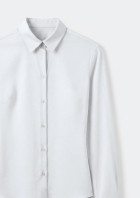 Camisa Feminina Manga Longa Com Pence Costas